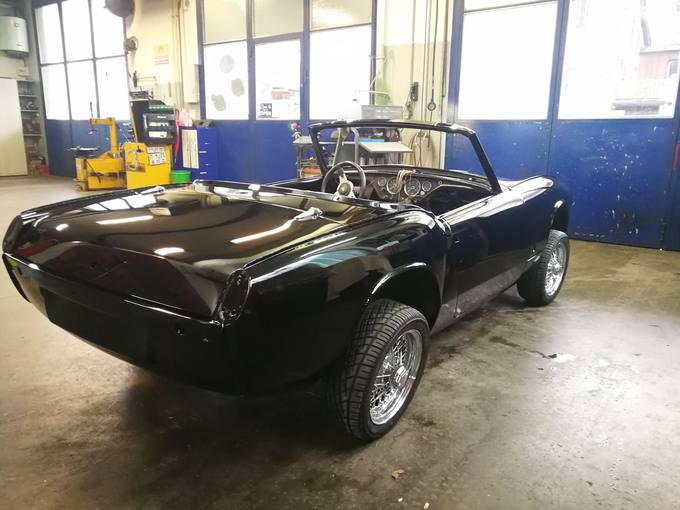 Triumph Spitfire – Restauration bei der Carrosserie Helg