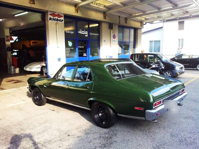 Chevrolet Nova – Arbeit der Carrosserie Helg