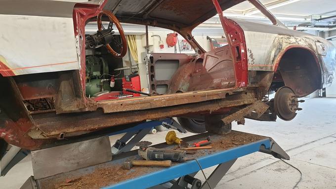 Alfa Romeo – Restauration bei der Carrosserie Helg